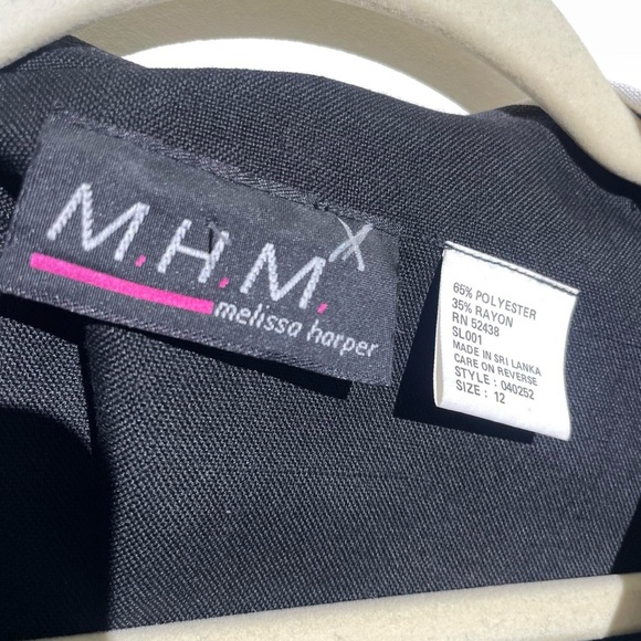 Vintage Black and White Sailor Dress MHM MELISSA HARPER - Picture 4 of 4